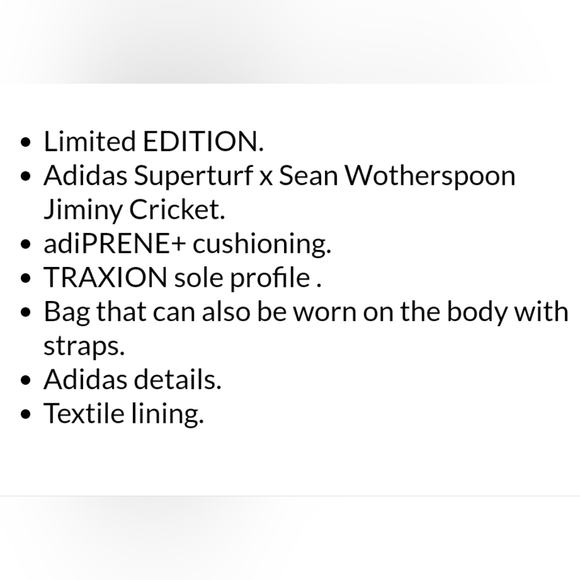 "NEW" Adidas x Sean Wotherspoon Superturf Adventure SW Jiminy Cricket Men's 11 - Picture 10 of 10